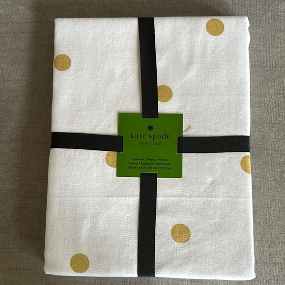kate spade Other - Kate Spade New York Oblong Tablecloth!